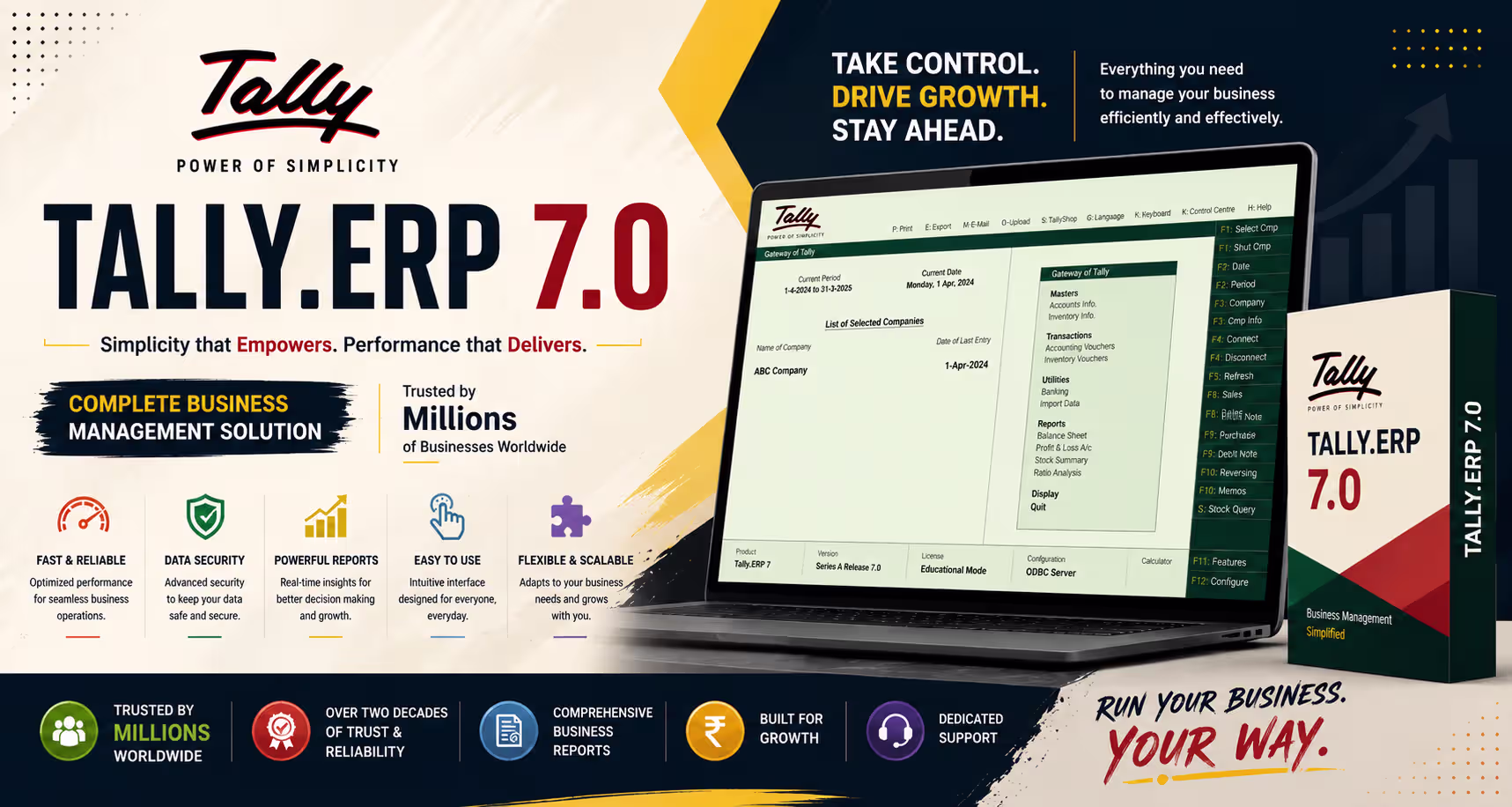 Discover TallyPrime 6.1 – Simplified Business Management Software by SynergySoft